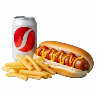 Menù panino wurstel