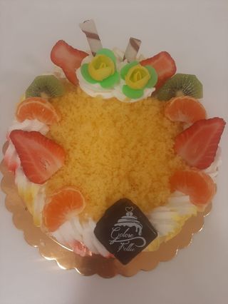 Torta mimosa alla frutta 1 kg 