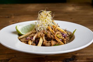 Pad thai de tempe
