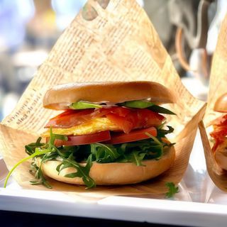Bagel de Salmón