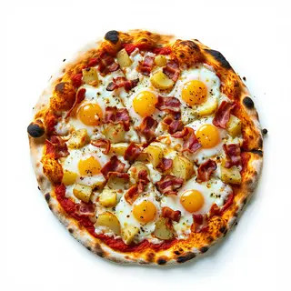 Pizza vulcano