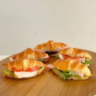 Croissant vegetal de gambas