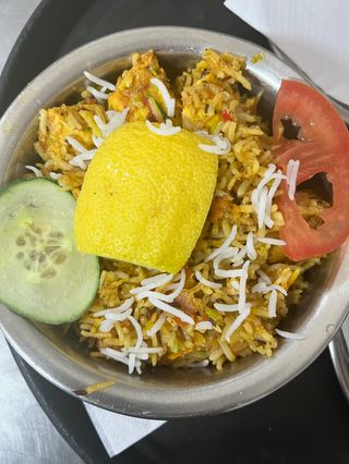 77.Lamb handi dum biryani(a bit spicy)