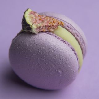 Macaron De Queso Azul Y Pera