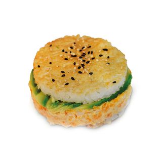 Rice-burger con pollo