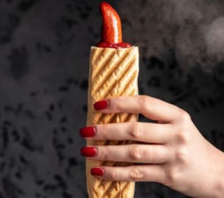 Французький з мисливською ковбаскою