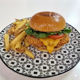 Hamburguesa de Pollo Crispy