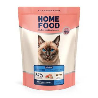 HomeFood CAT ADULT Sterilized Гіпоалергенний 400г