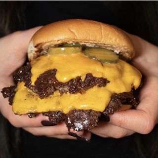 Hamburguesa Smash Triple Infarto