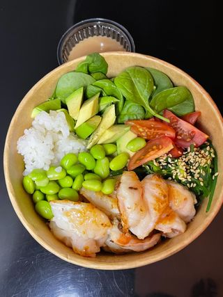 Poke Bowl креветка