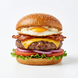 Hamburguesa black Angus especial