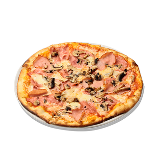 Pizza "Un baiat si o fata" cu margine de cascaval