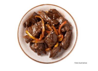 ternera con salsa de ostras