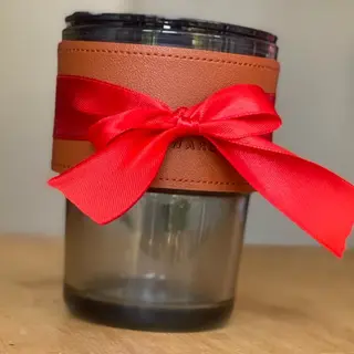 Glass tumbler/mug