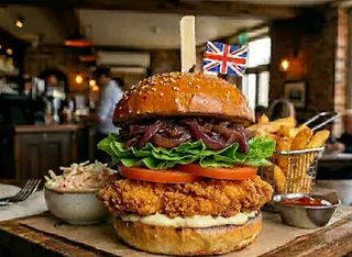 Hamburguesa Crispy Chicken