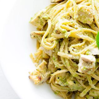 Pasta Poulet Pesto
