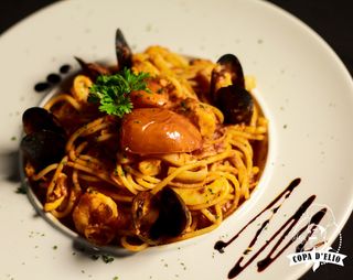 Pâtes Aux Fruits Mer