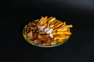 Carne si cartofi farfurie