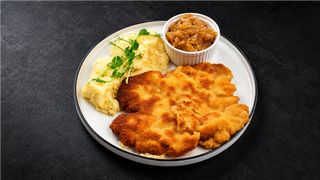 Zestaw 28 + Zupa. Tradycyjny kotlet schabowy