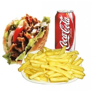 Menú De Kebab Pita