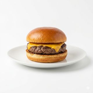 Menú Hamburguesa Con Queso