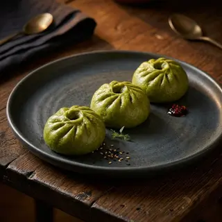 13.3 - Baos Verdes Tostados de la Huerta (3 uds.)