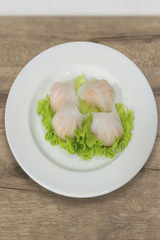 Ravioli di gamberi Hong Kong al vapore