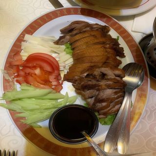 pato a la plancha con salsa