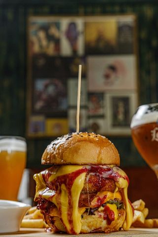 ბურგერი "მუტანტი" 