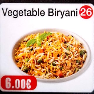 26 Vegetable Biryani