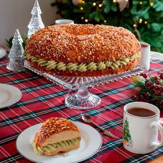 Roscón Con Pistacho CO 1 Kg 