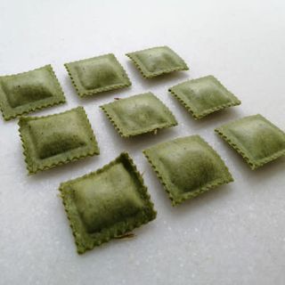 Ravioles de Ricotta y Espinaca