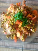 Petits Pois au Poulet