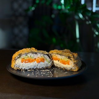 Sushi Burger cu somon