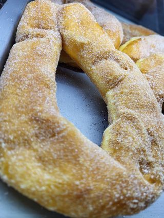 Graffa farcita con nutella