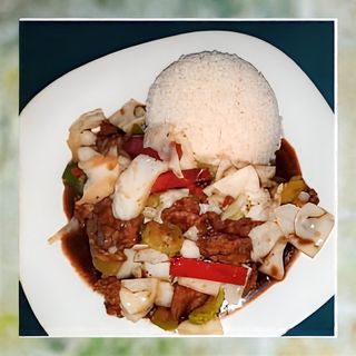 49 Junetina sa povrćem i rižom