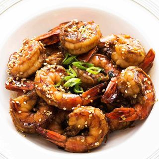 Ginger Garlic Prawns