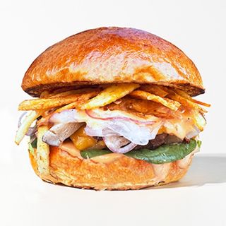 Burger Veggie + fritas