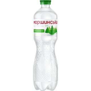 Вода мінеральна «Моршинська» слабогазована 0,75л