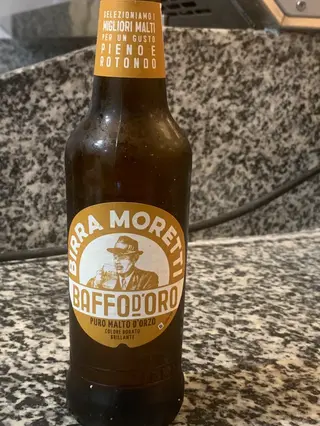 Birra Moretti baffo d'oro 33 cl