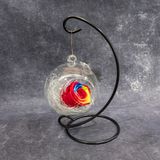 ROSA ETERNA BOLA COLGAR CON COLGADOR