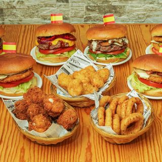 Menú Burger Feliz