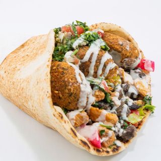 Chawarma Falafel Pain Aych+frites