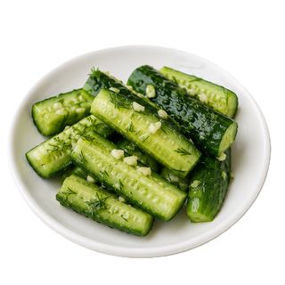 Малосольні огірки з часником (100 г)