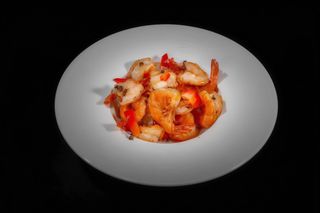 Gamberi al sale e pepe