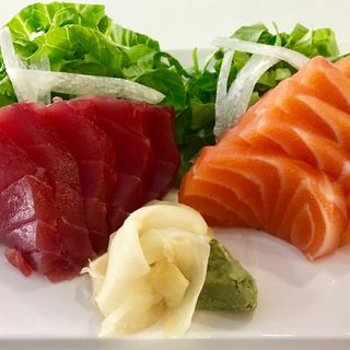 39. SASHIMI SALMÃO 10 peças + SASHIMI ATUM 10 peças