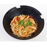 კვერცხის ატრია ღორის ხორცით