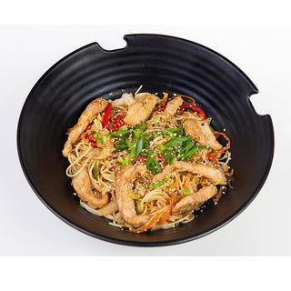 კვერცხის ატრია ღორის ხორცით