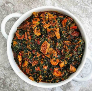 Efo riro Soup + FREE Swallow