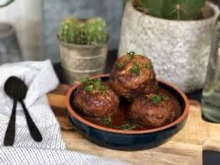 Tapa De Albóndiga De Ternera Casera